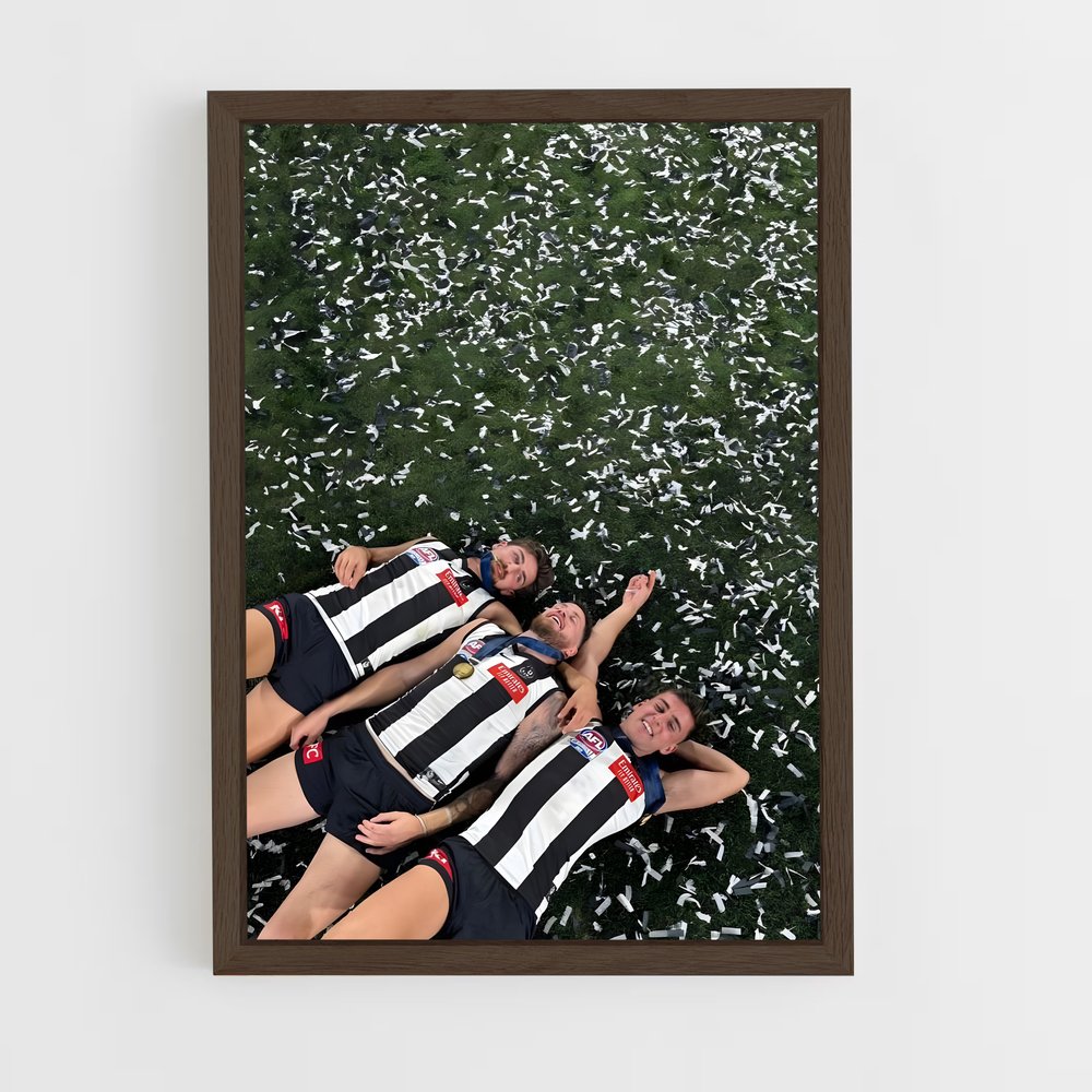 Poster Collingwood Dreamers – affiche Football australien (vue 5)